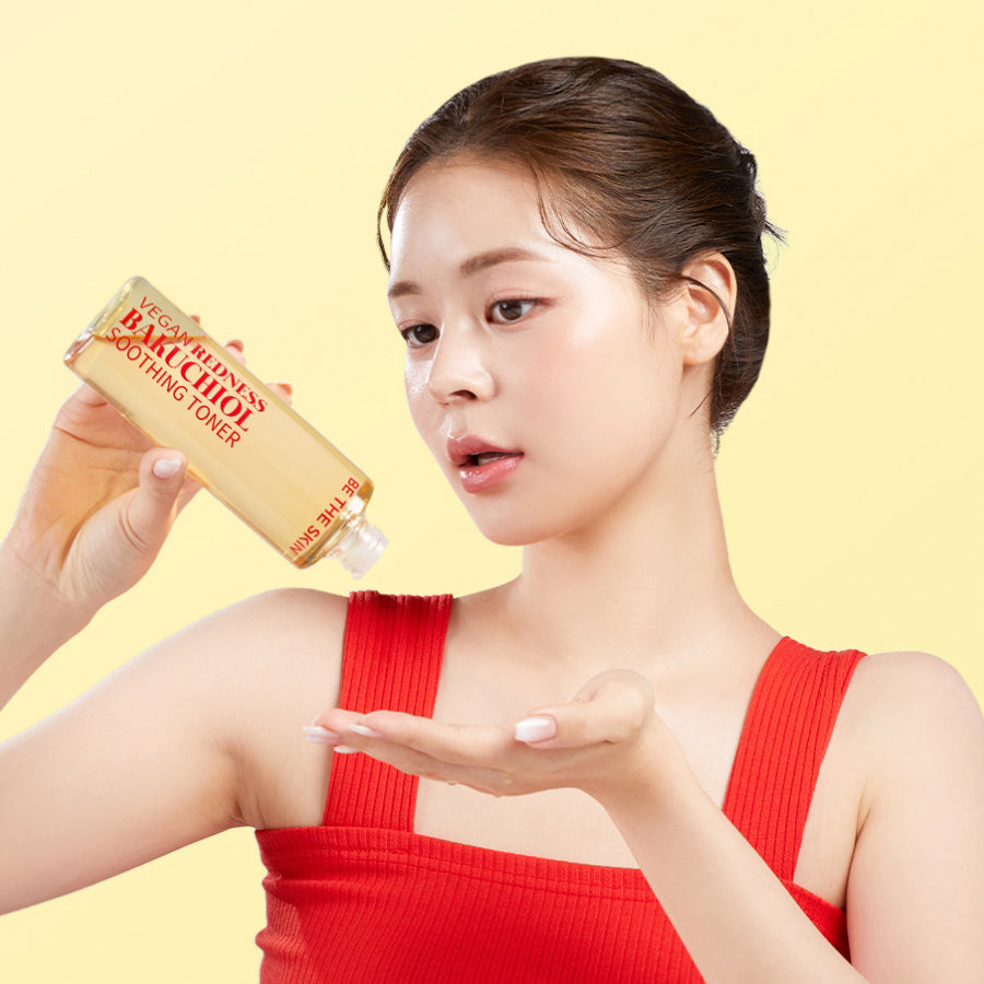 Ser la piel vegana enrojecimiento bakuchiol calma tóner 250 ml