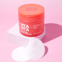 BE THE SKIN Vitavita Raspberry RDRN Toner Pad 120ml 60ea