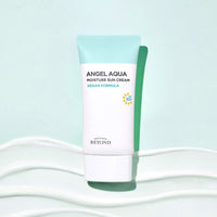 Beyond Angel Aqua Moisture Sun Cream SPF50+ PA ++++ 50ml 2EA Doble paquete