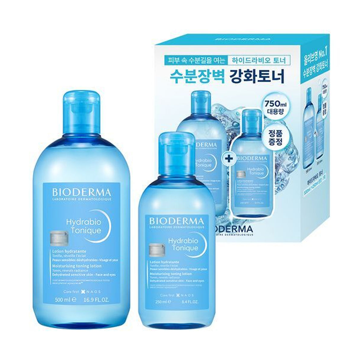Bioderma Hydrabio Tonique 500ml Set especial (+250 ml de regalo gratis)