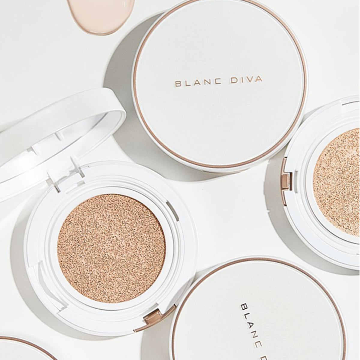 BLANC DIVA Gleam Coverage Cushion 13g 3 Shades