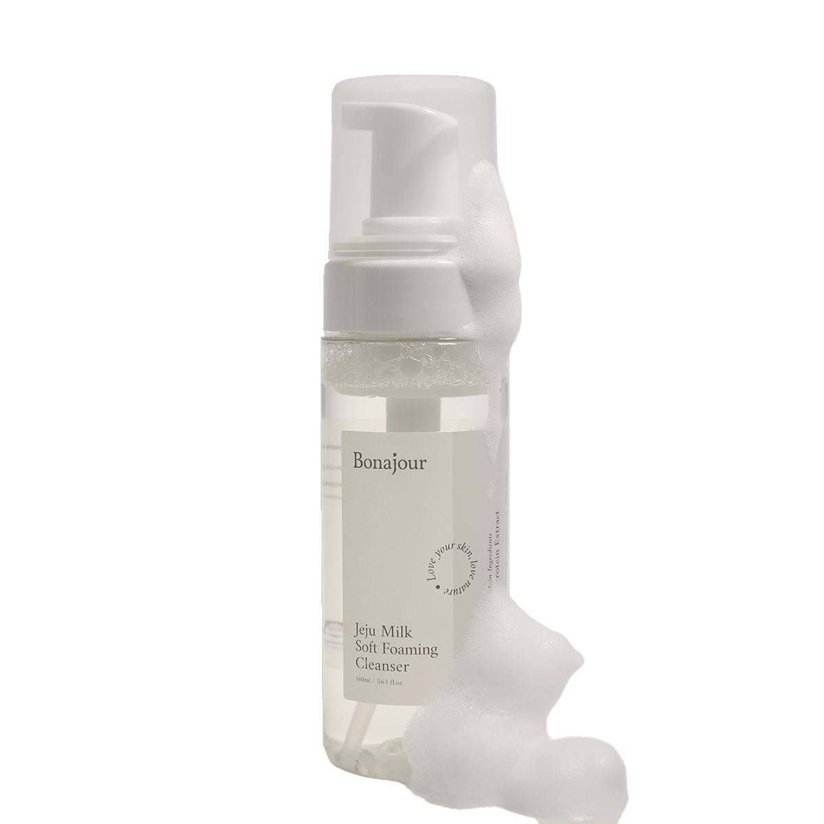 BONAJOUR Jeju Milk Soft Foaming Cleanser 160ml