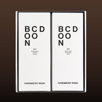 BONCOD Hand & Body Wash 001 Sandalwood + 002 Hinoki Gift Set