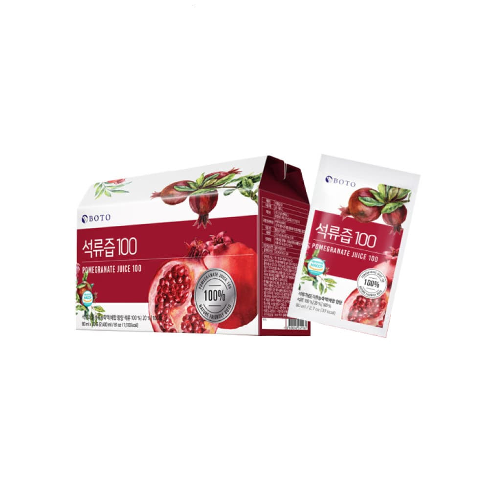 (NEWK) BOTO TIMEDEAL Renew Pomegranate Stick 15g*30 Sticks - DODOSKIN