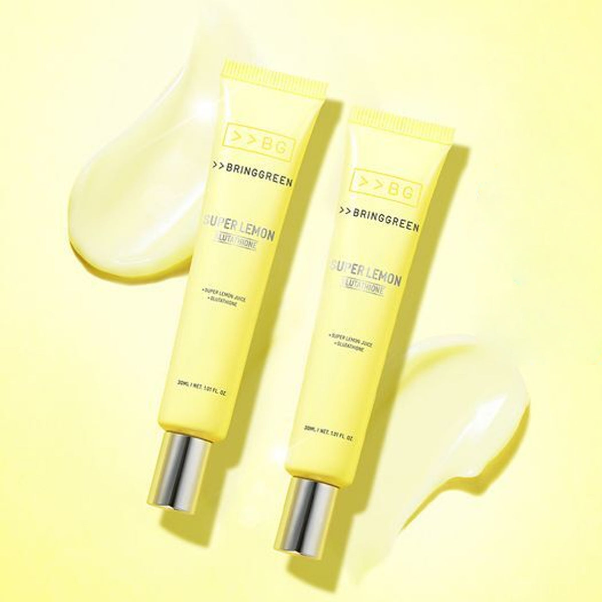 BRING GREEN Super Lemon Glutathione Eye Cream 30ml Double Pack