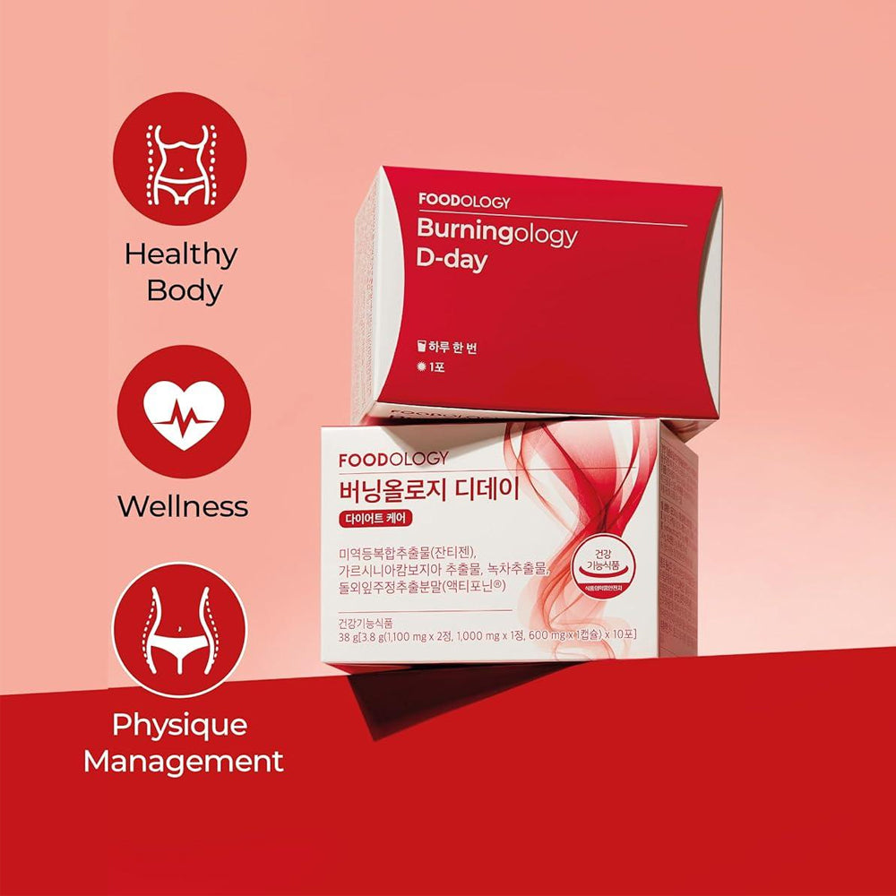 (NEWK) FOODOLOGY Burningology D-day 3.8g x 10pouch (38g) - DODOSKIN