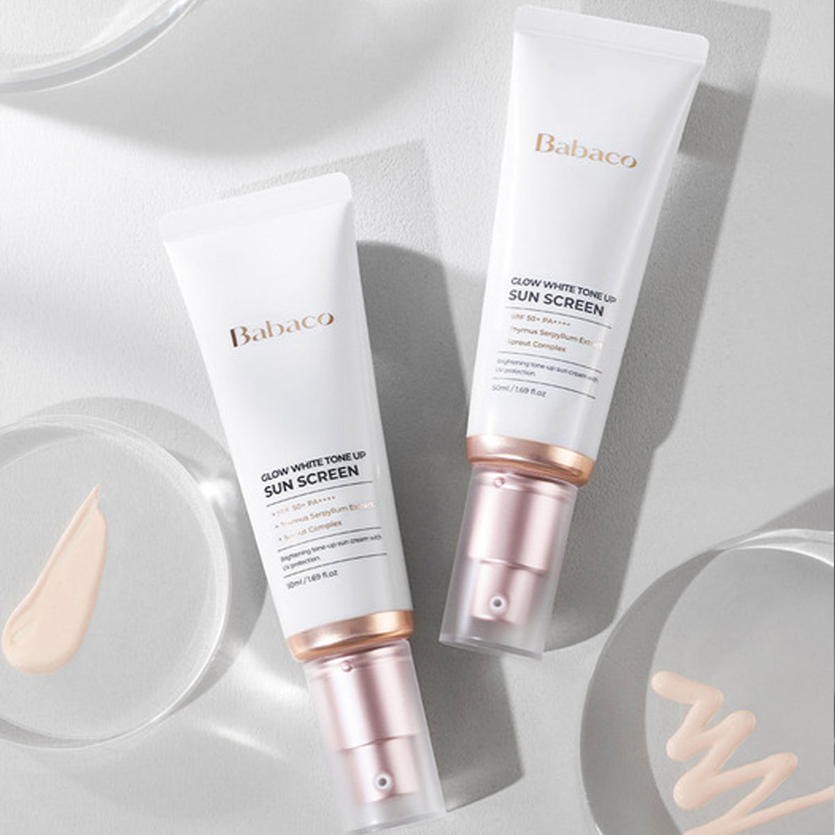 Babaco Glow White Tone Up Sunscreen 50ml