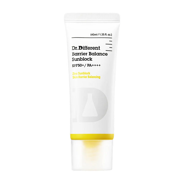 Dr. Different Barrier Balance SPF50+ PA++++ Sunscreen 40ml