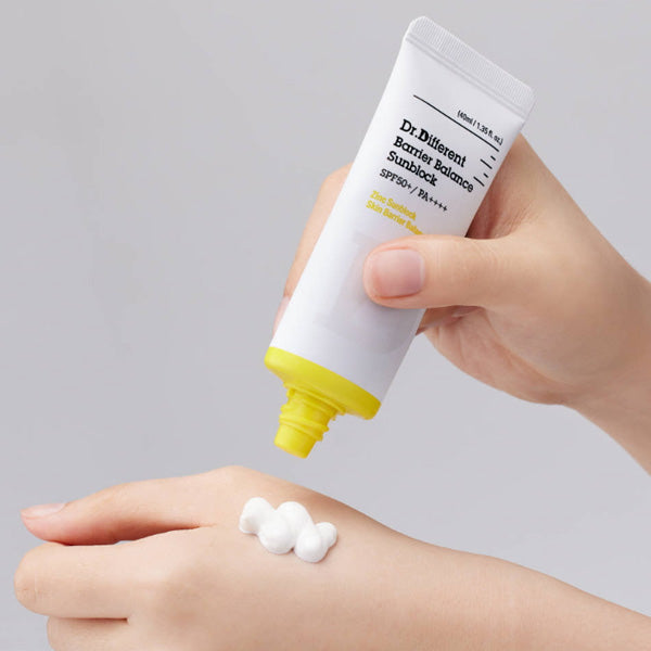 Dr. Different Barrier Balance SPF50+ PA++++ Sunscreen 40ml