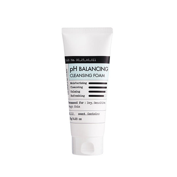 DERMA FACTORY Panthenol 2% pH Balancing Cleansing Foam 120g