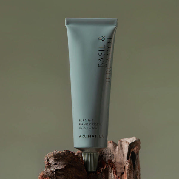 AROMATICA Inspirit Hand Cream Basil & Bergamot 30ml