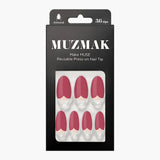 MUZMAK Nail Tips 36pcs #Be love(Almond)