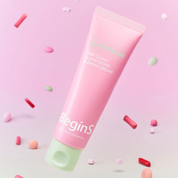 BeginS by JUNG SAEM MOOL Pink Guava Glutathione Blemish cream 50ml (Free 5ml Spot Cream Included)