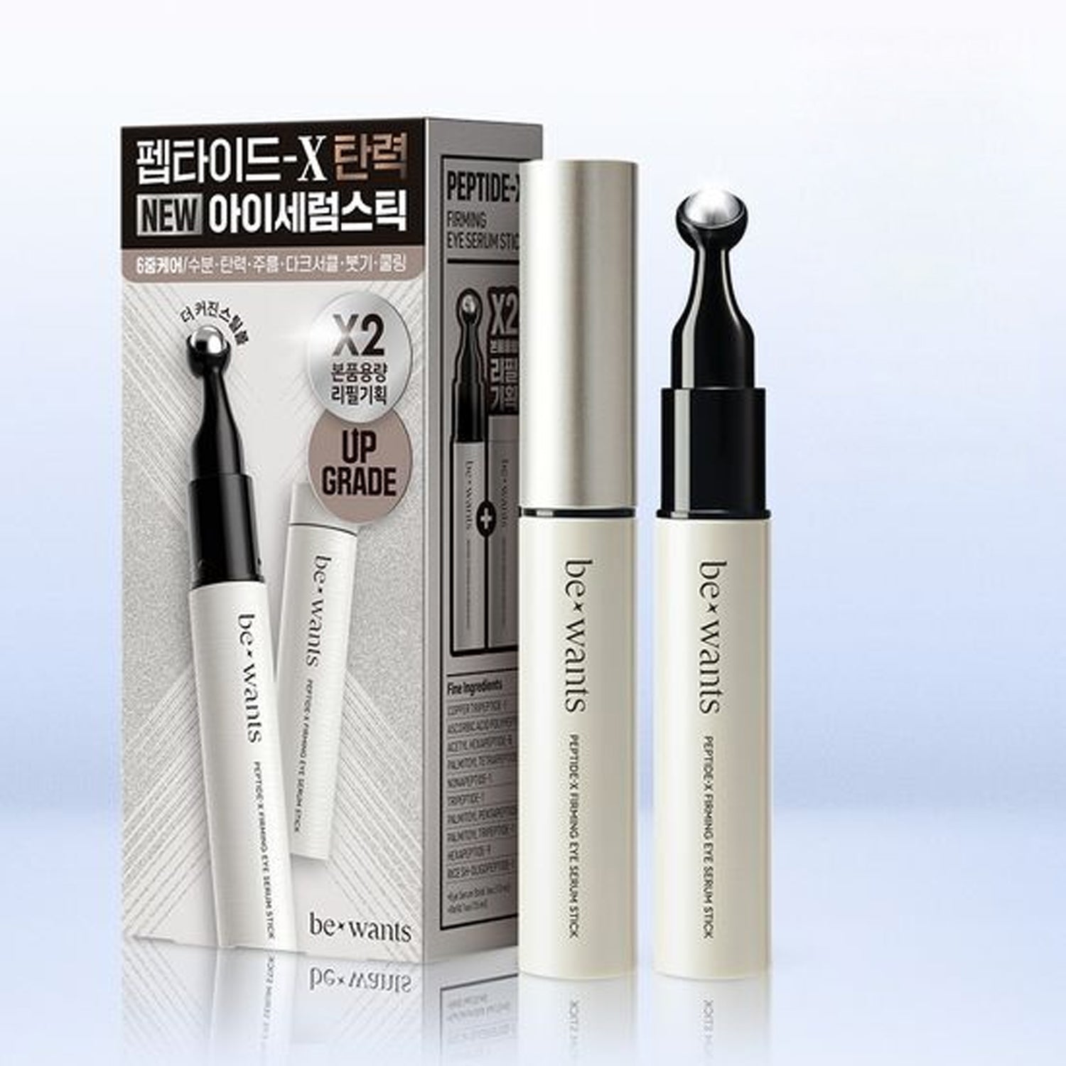 Bewants Peptide-X Firming Eye Serum Stick 15ml Set (+Refill 15ml