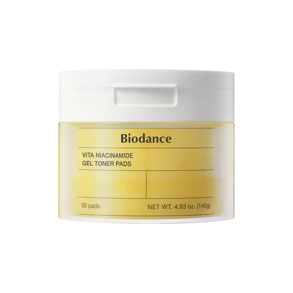 Biodance Vita Niacinamide Gel Toner Pads 140g 60pads