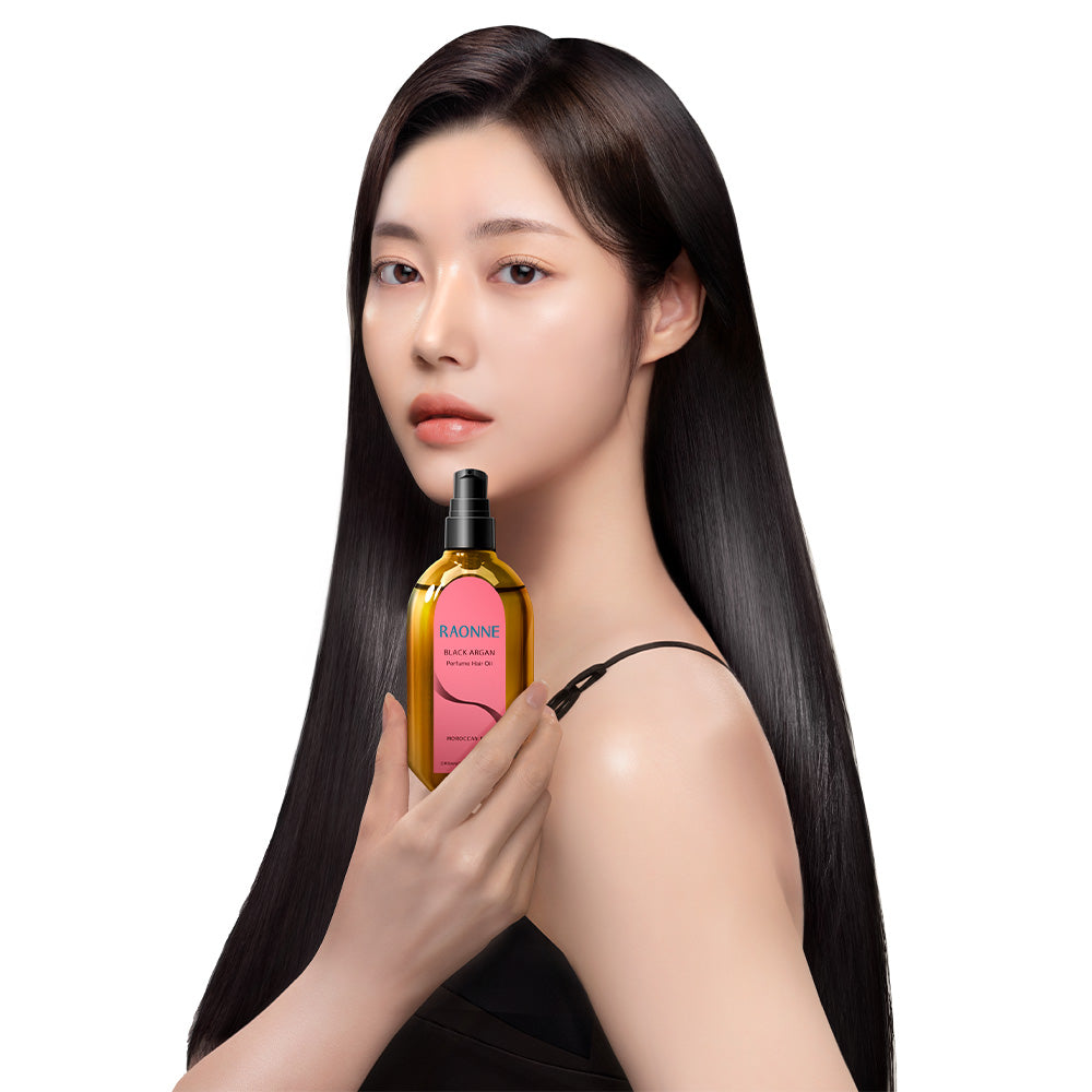 RAONNE Black Argan Perfume Oil Flower Shower 100ml
