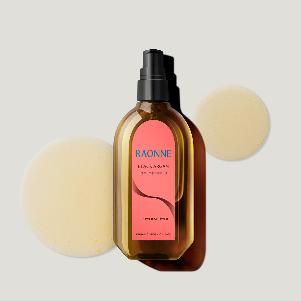 RAONNE Black Argan Perfume Oil Flower Shower 100ml