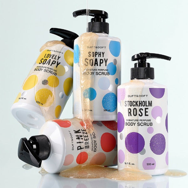 DUFT&DOFT Signature Perfume Body Scrub 500ml 4types