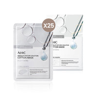AHC Absolute Return Solution Pure Cotton Mask Brightening 28ml 25 Sheets