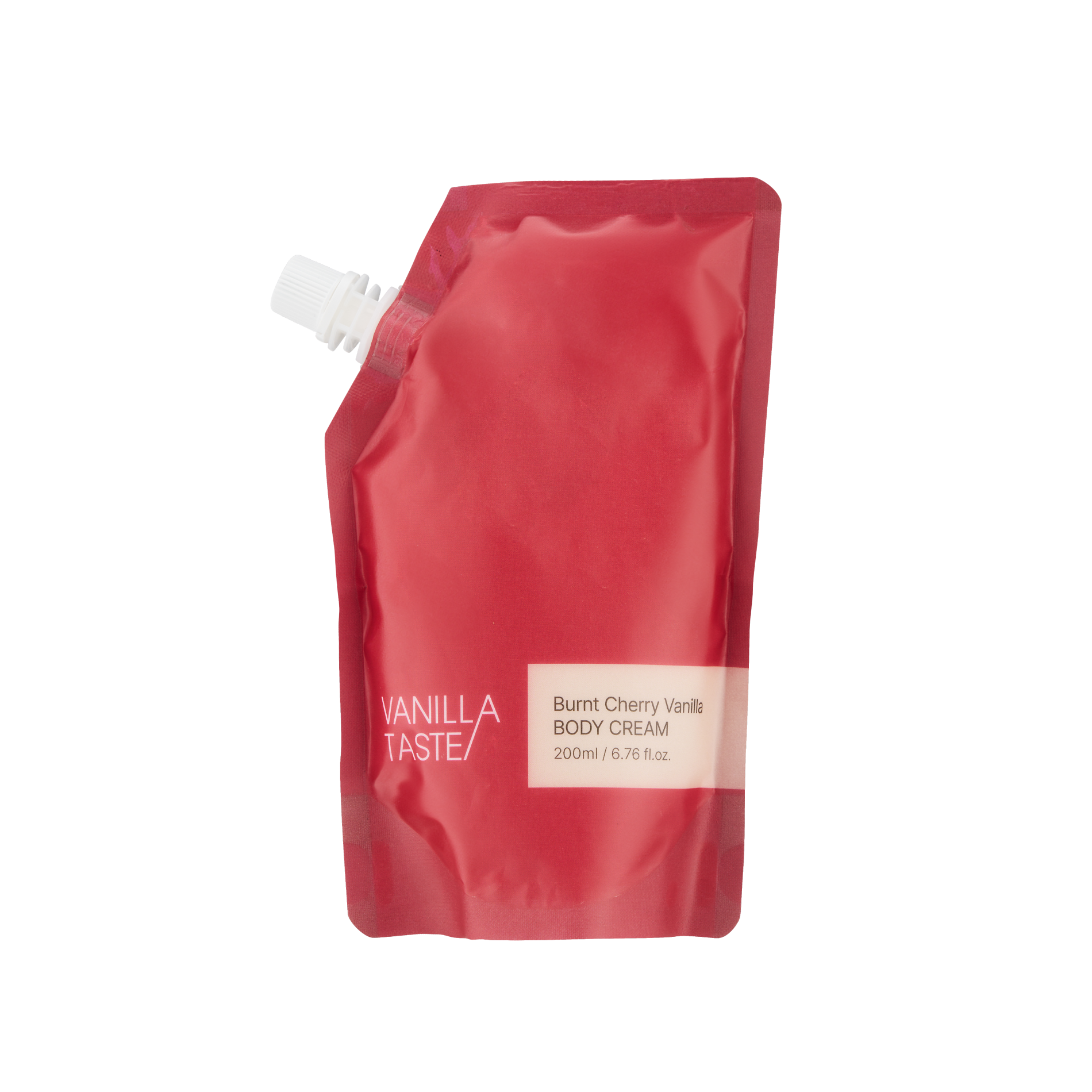 VANILLA TASTE Burnt Cherry Vanilla Body Cream Refill 200ml