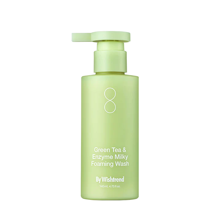 By Wishtrend Green Tea & Enzyme Milky Foaming Wash 140ml