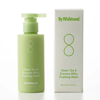 By Wishtrend Green Tea & Enzyme Milky Foaming Wash 140ml