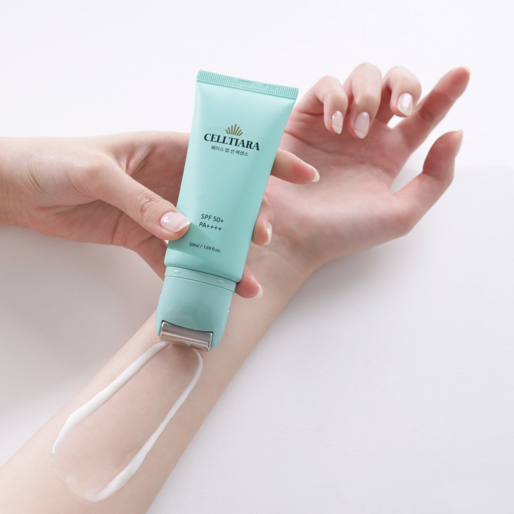 CELLTIARA Face-Up Sun Essence SPF50+ PA++++ 50ml – DODOSKIN
