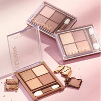 CEZANNE Bitter Tone Eyeshadow 4g 3 colors
