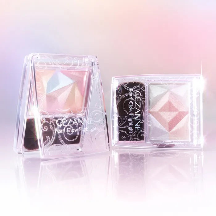 メイルセンジュ 15ml×30本　2箱 CEZANNE Pearl Glow Highlighter Special Edition 2.4g 2 colors