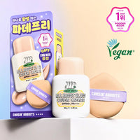 CHASIN’ RABBITS All About Glow Cover Cream 35g Set (+Jumbo Puff)