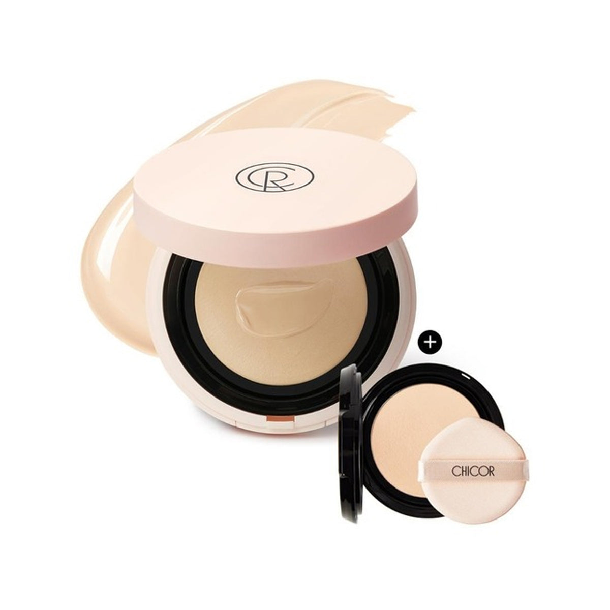 CHICOR Shine Mesh Cushion Set (Main + Refill) 3 Colors