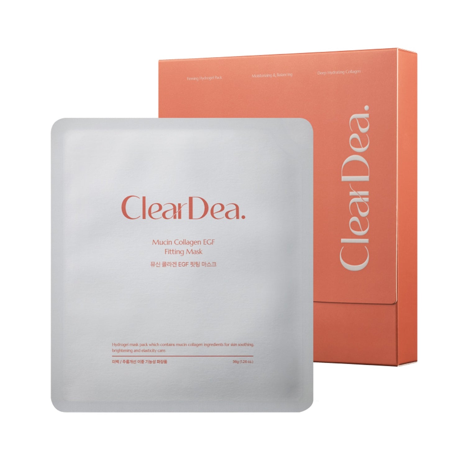 ClearDea. Mucin Collagen EGF Fitting Mask 5ea | DODO SKIN – DODOSKIN