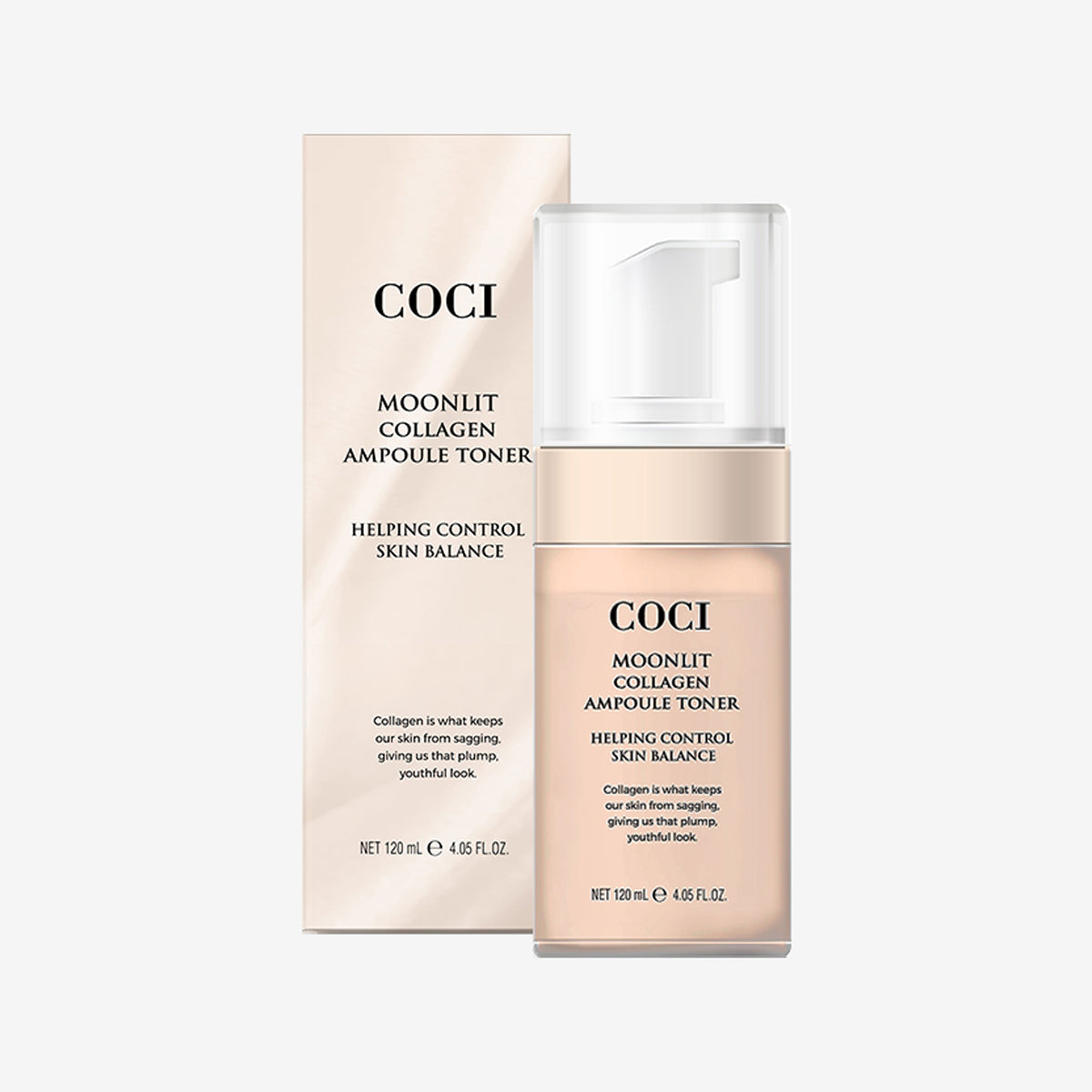 COCI Moonlit Collagen Ampoule Toner 120ml