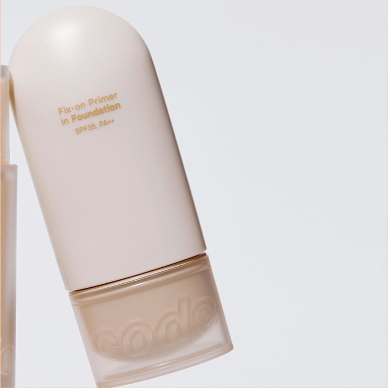 CODE GLOKOLOR Fix On Primer In Foundation SPF35 PA++ 40ml 2colors