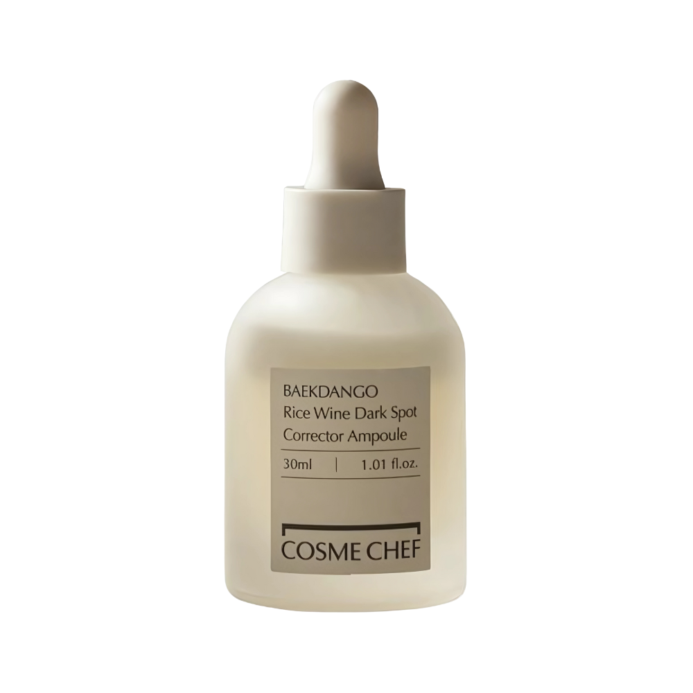 COSME CHEF Baekdango Rice Wine Dark Spot Corrector Ampoule 30ml
