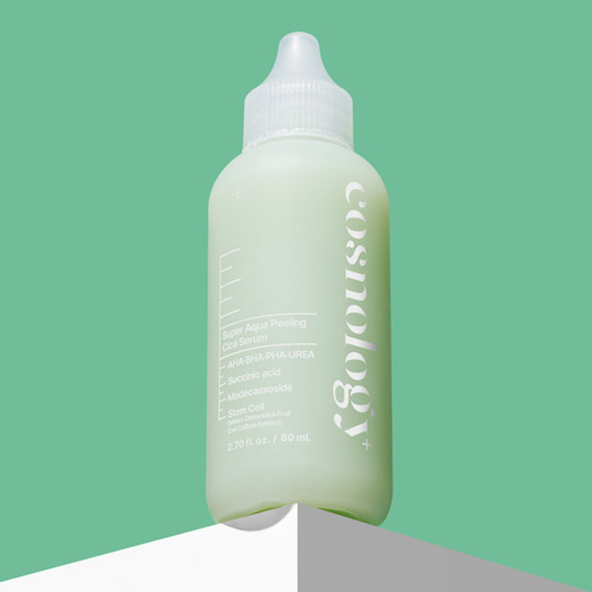 COSNOLOGY Super Aqua Peeling Green Shot X5 Cica Serum 80ml