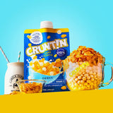 CRUNTIN Crunch Ball Protein Shake Corn Flakee (1 Box 50g / 5 Pouches)