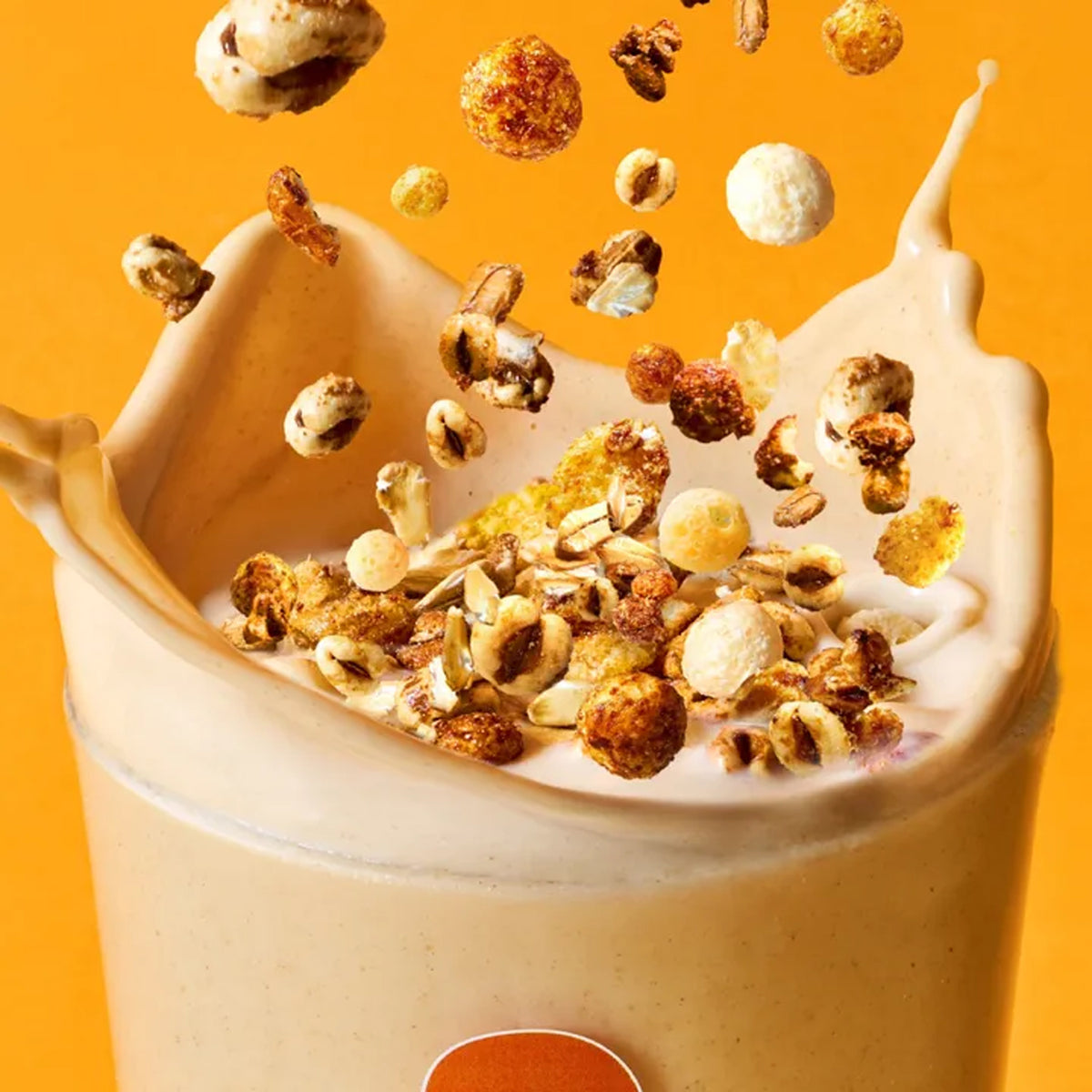 CRUNTIN Crunch Ball Protein Shake Five-Grain Granola (1 Box 50g / 5 Pouches)