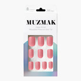 Puntas de uñas muzmak 36pcs #grunge oso (cuadrado corto)