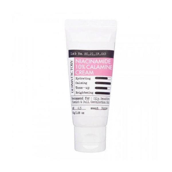 DERMA FACTORY Niacinamide 10% Calamine Cream 30g