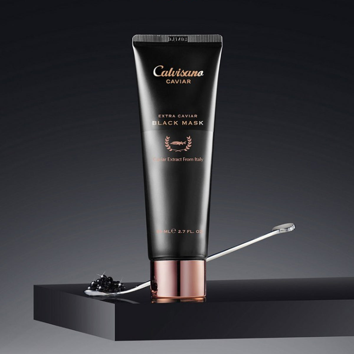 Calvisano Extra Caviar Black Mask + Spatula