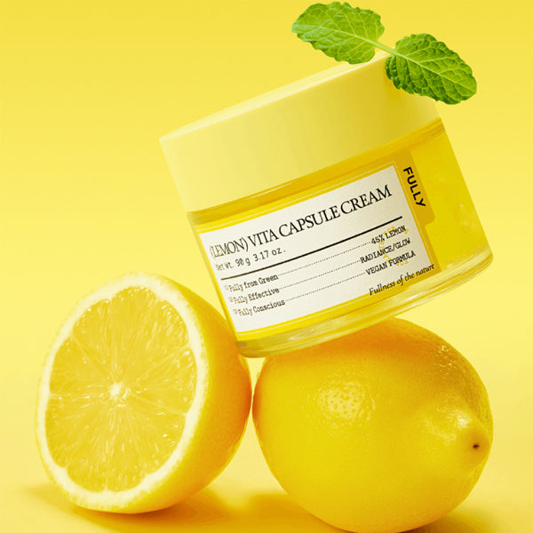 FULLY Lemon Vita Capsule Moisturizing Cream 90ml