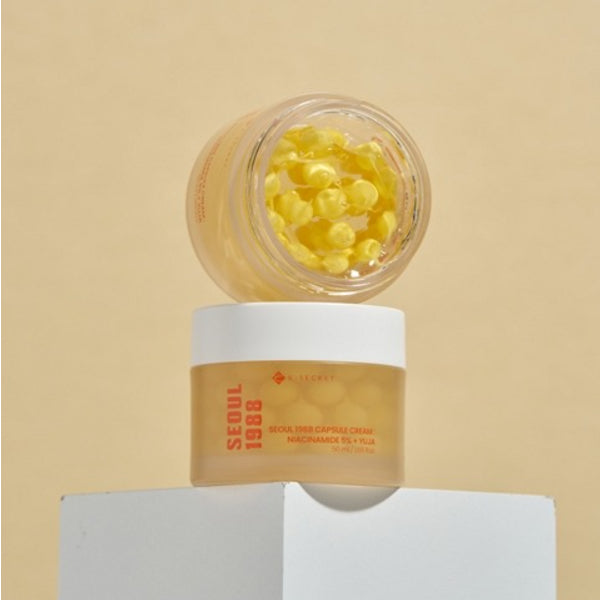K-SECRET SEOUL 1988 Niacin Yuzu Capsule Cream 50ml