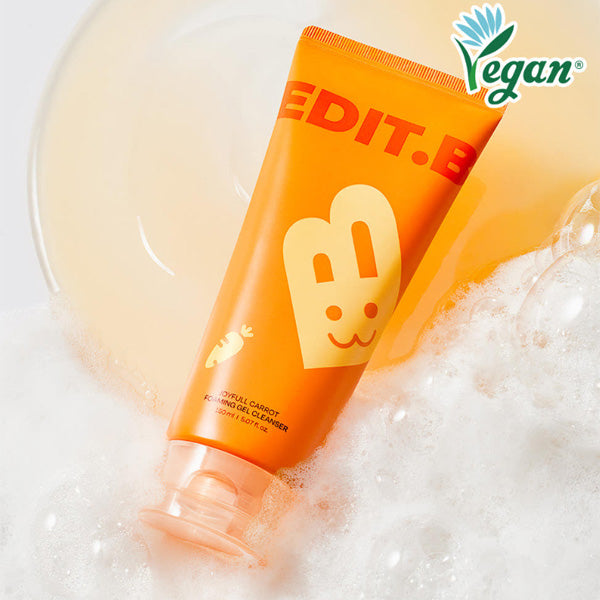 EDIT.B Joyful Carrot Foaming Gel Cleanser 150ml