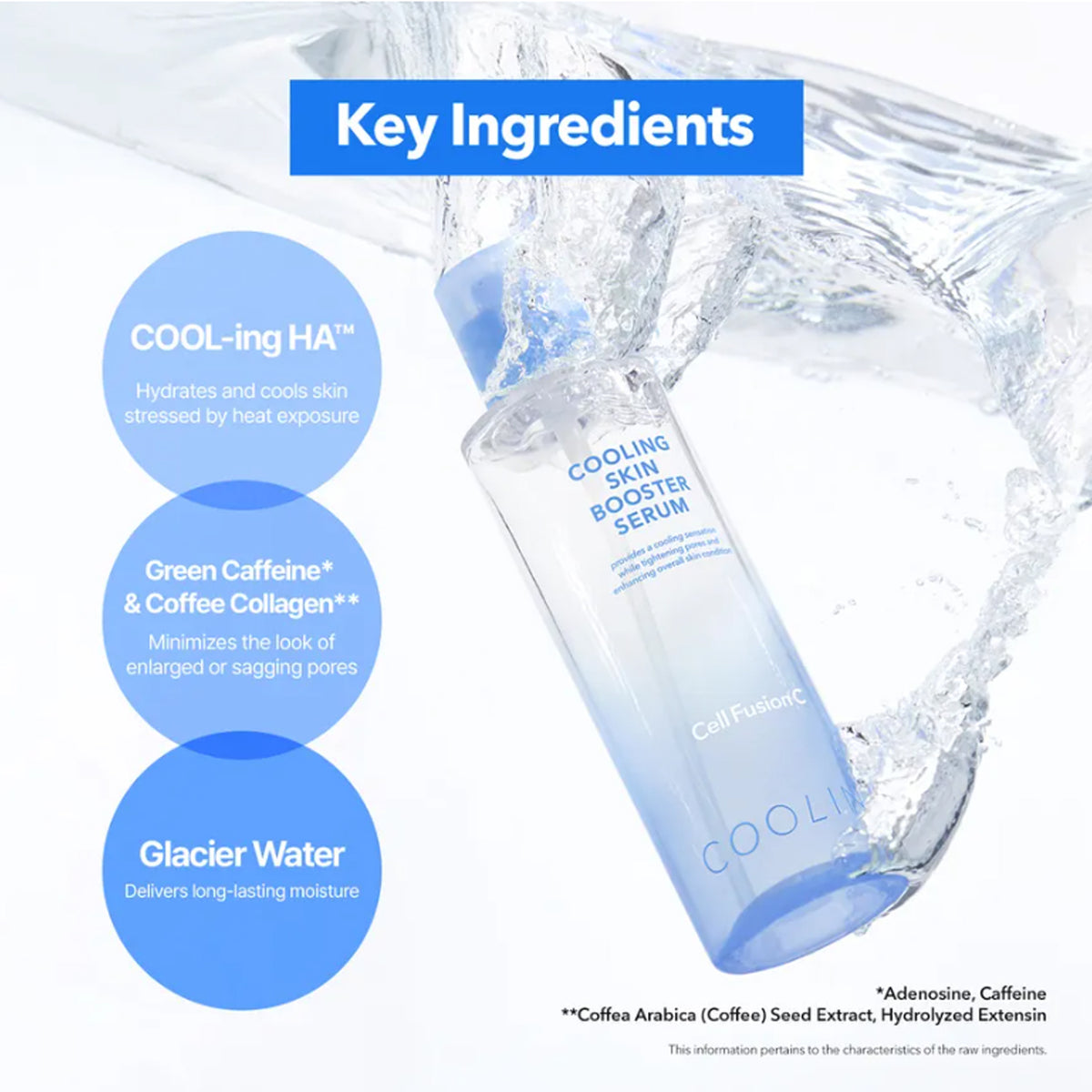 Cell Fusion C Cooling Skin Booster Serum 150ml