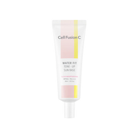 Offering SPF50+ PA++++, Cell Fusion C Tone-up Sun Base in four shades, 40ml, enhances skin tone while providing sun protection.