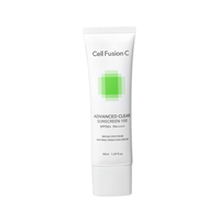 Cell Fusion C Advanced Clear Sunscreen 100 SPF 50+ PA++++ 50ml is a high-performance sunscreen designed to offer superior protection against UV rays while enhancing skin clarity.