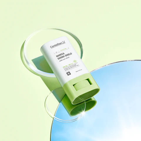 Centellian24 Madeca Derma Shield Moisture Sun Cream 50ml + Sun Stick 18g – Full Moisture & Cooling Sun Care Package