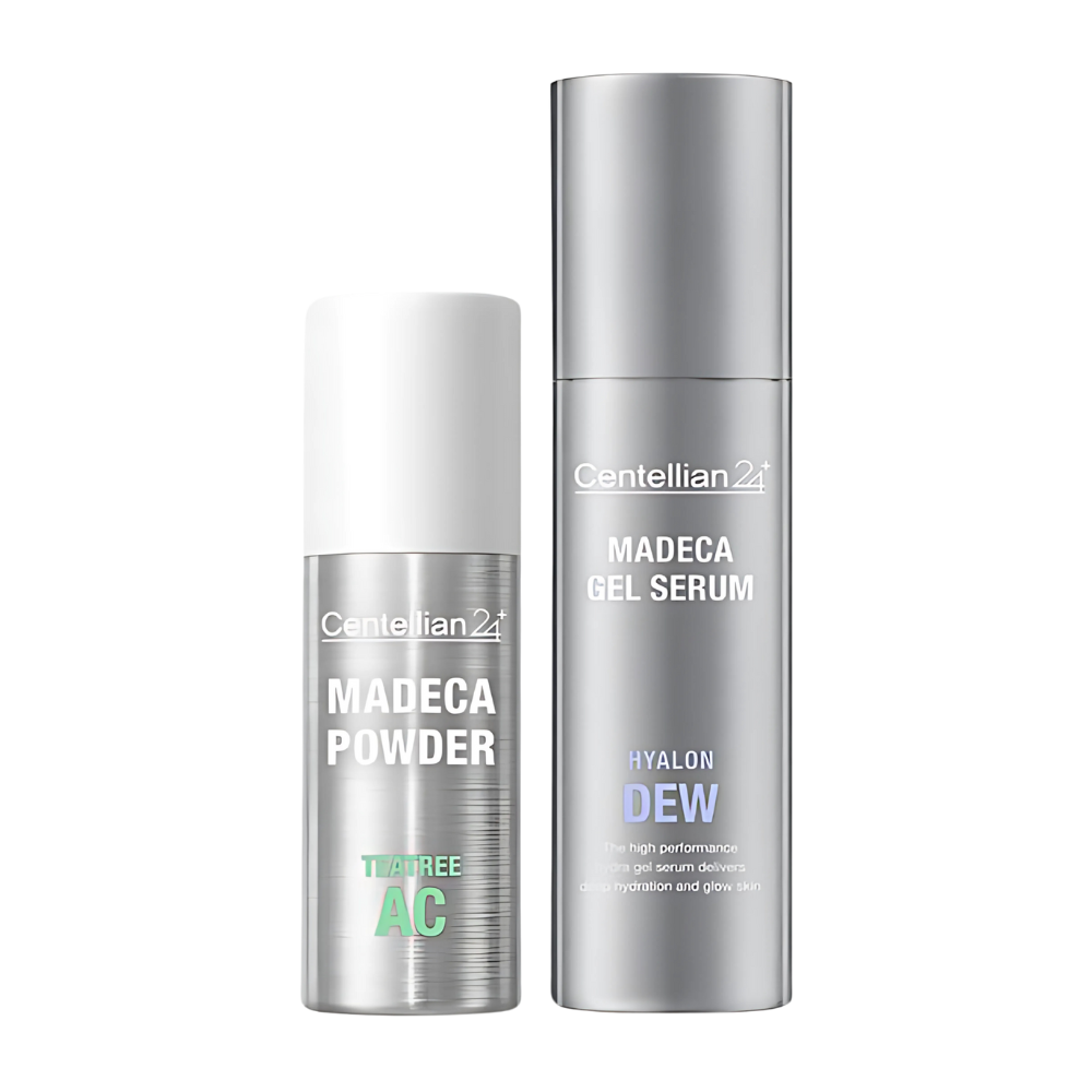 Centellian24 Madeca Powder Tea Tree AC 6g (1ea) + Madeca Gel Serum Hyalon Dew 30ml (1ea)