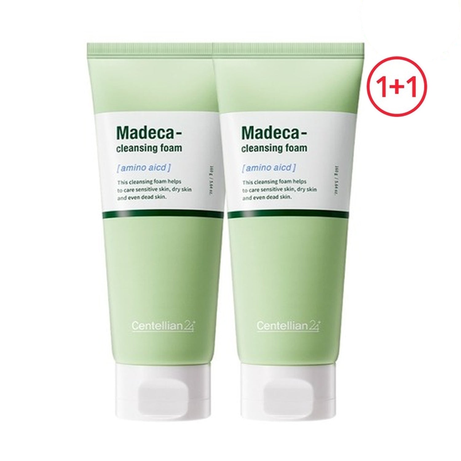 Centellian24 Espuma de limpieza de aminoácidos de Madeca 160G 2EA